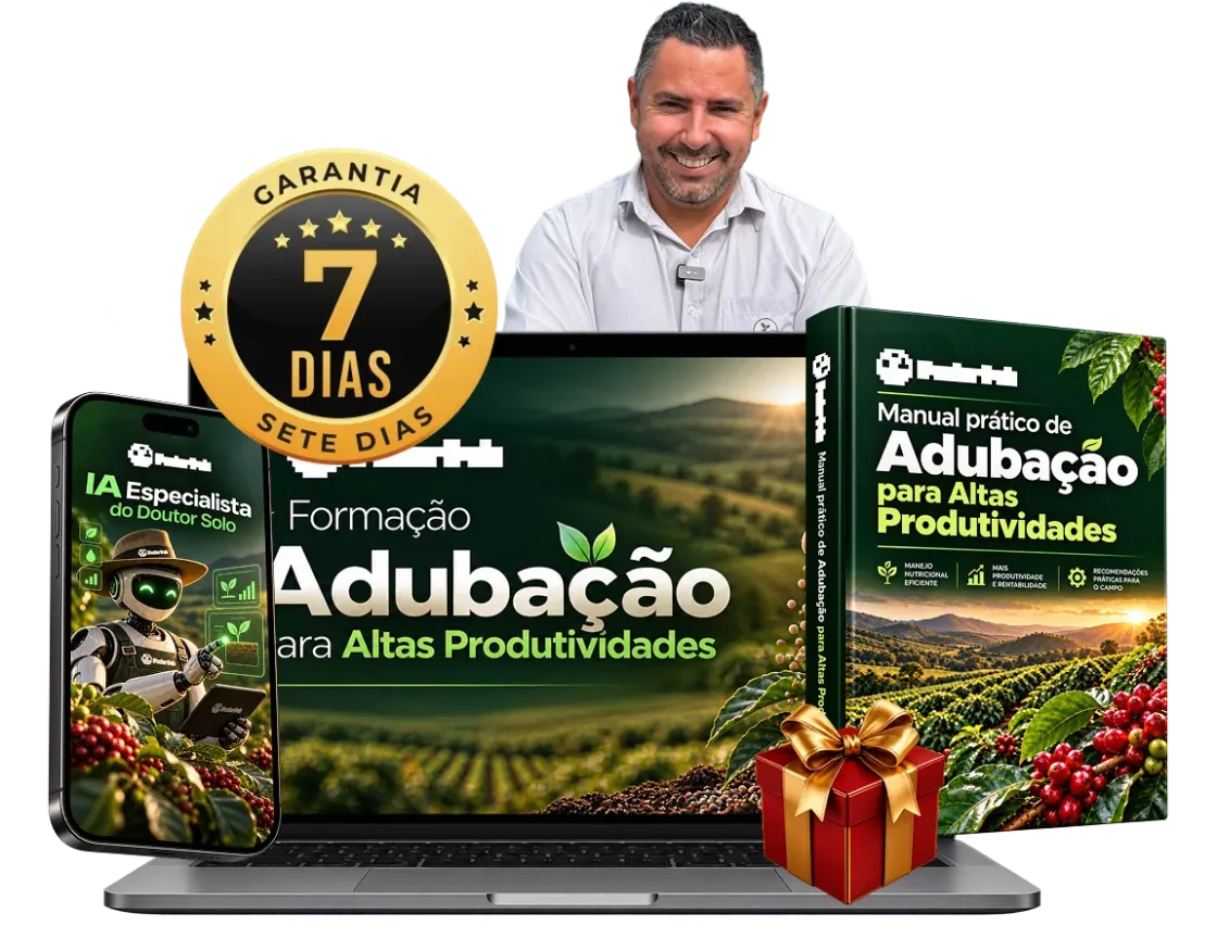 Formação Adubação para Altas Produtividades: Café e materiais de apoio do Doutor Solo